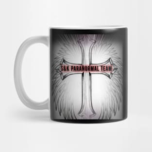 S&K Para Angel Wings and Cross Mug